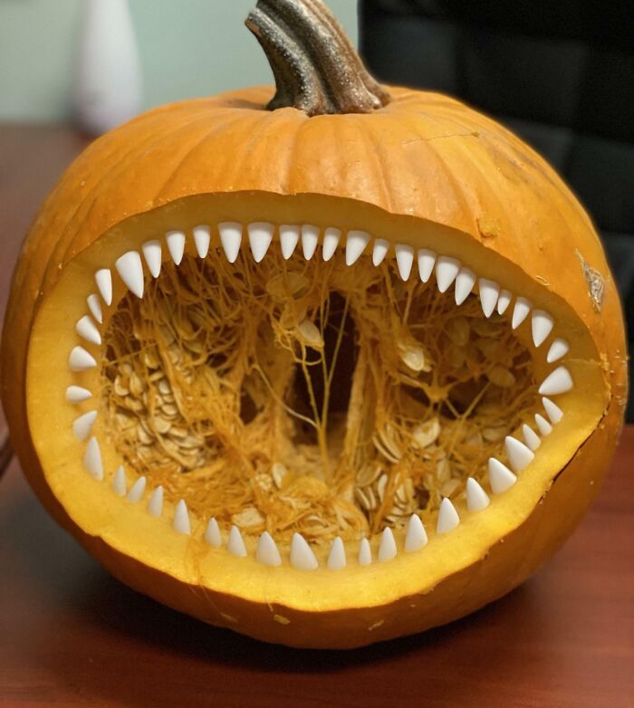 Lazy Pumpkin Carving