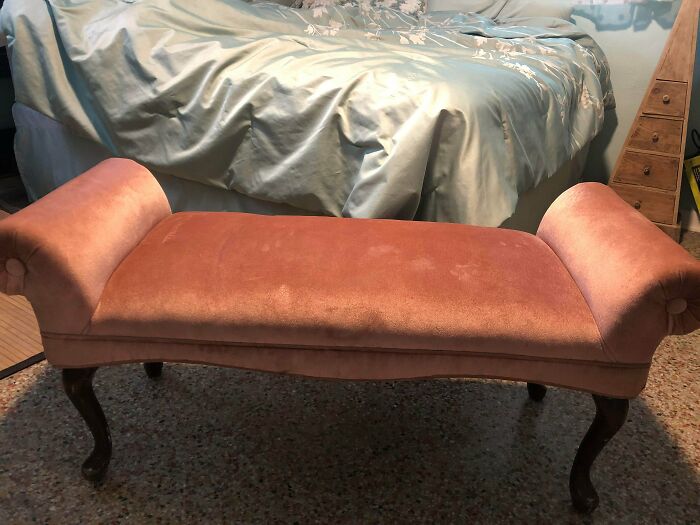 Found This Bench Seat On The Side Of The Road And I Had To Grab It! I Sanded The Legs And Stained It To A More Neutral Wood Color