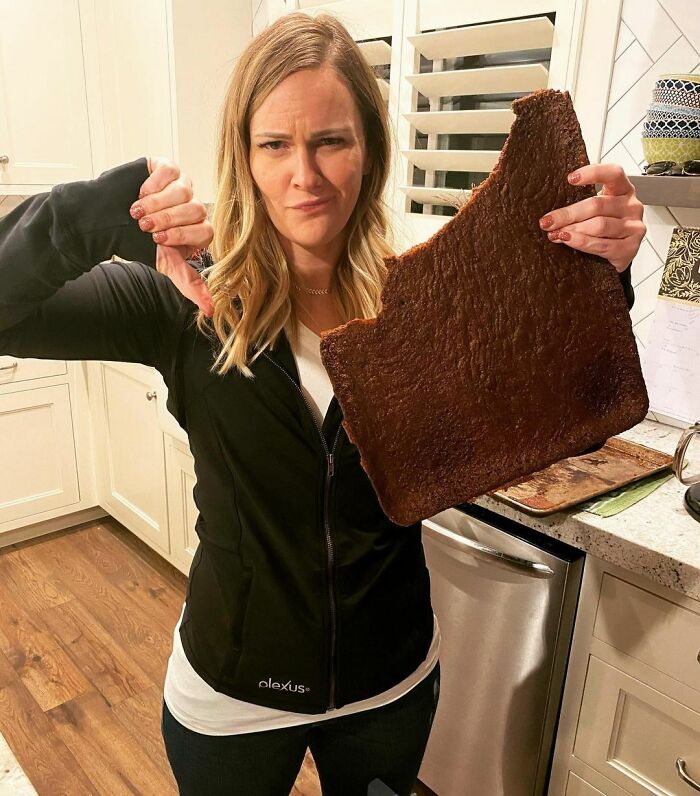 Tyson’s Birthday Cake Baked Up A Bit Stiffer Than I Intended