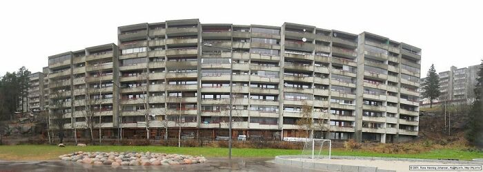 Romsås, Oslo. These Buildings Are Horrible