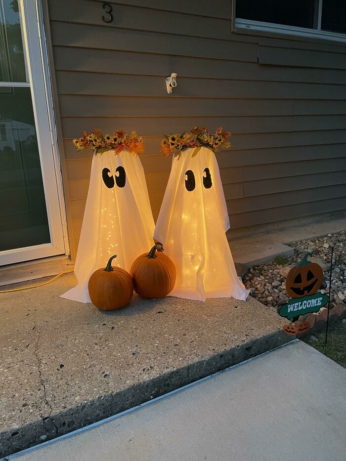 DIY Ghost Decorations