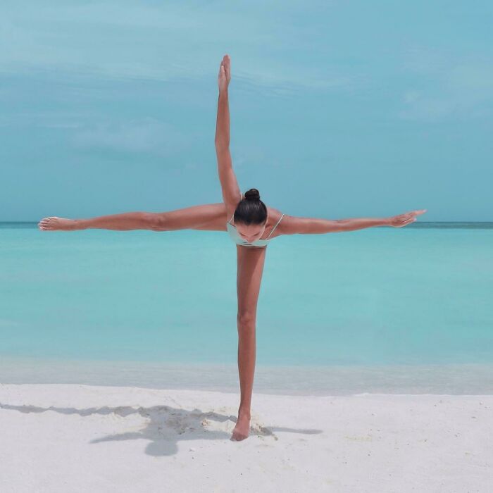 The Way She Lines Up With The Horizon