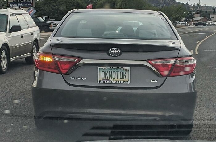 Lunch Break Vanity Plate Sighting