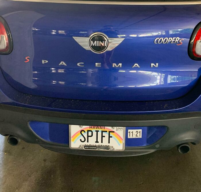 My Vanity Plates Finally Came In And I’m In Love