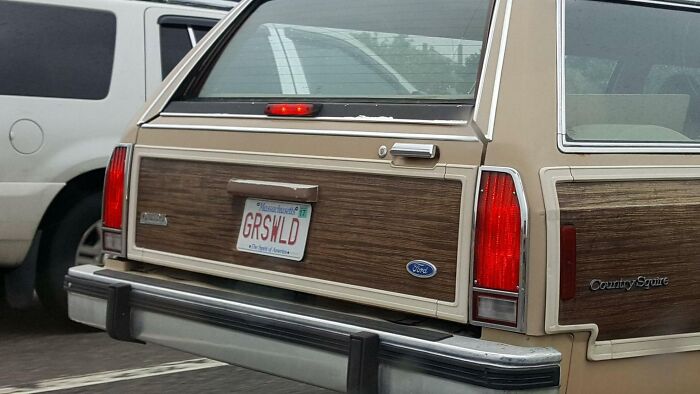 Just Saw This Bad Boy On The Highway. Zoom In On The License Plate