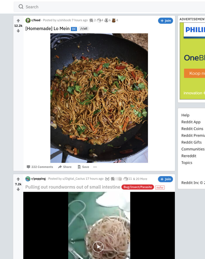 Unfortunate Subreddit Combination