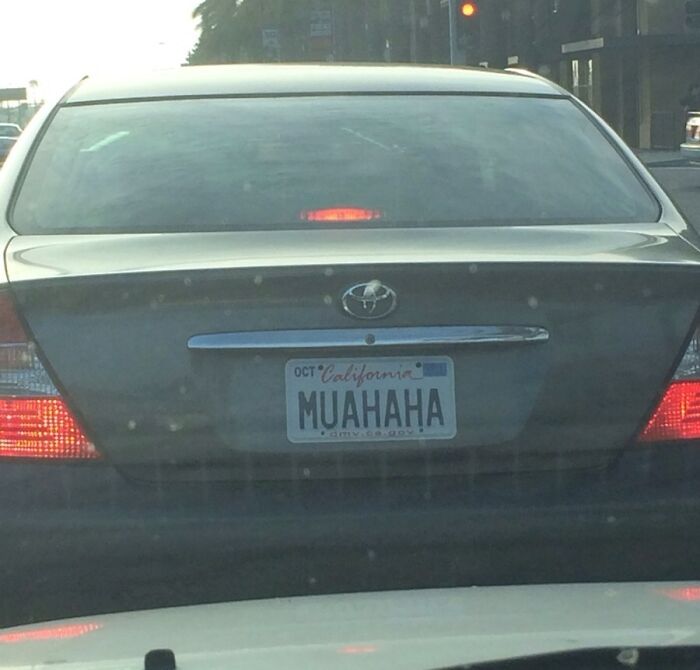 This Car Cut Me Off. I Was Mad Until I Looked At Their License Plate