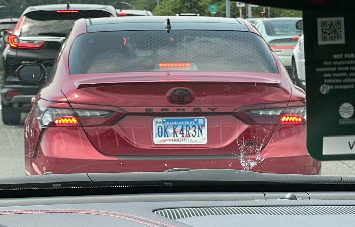 Probably The Best License Plate