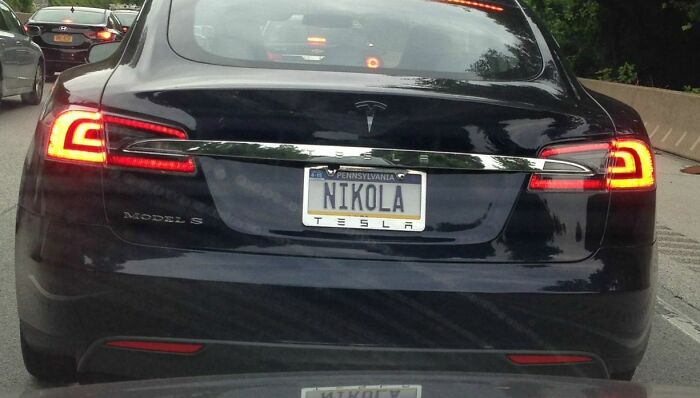 Best Tesla Vanity Plate