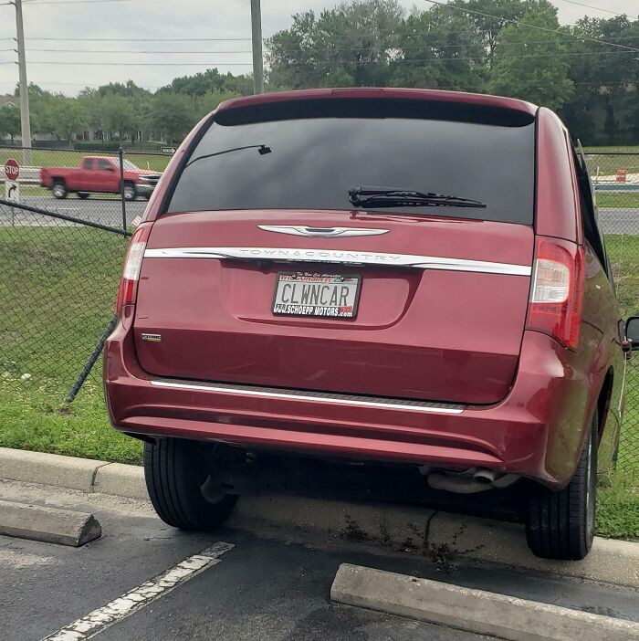 I Would Not Have Posted... Except For The Vanity Plate