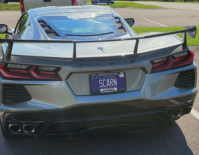 An Office-Themed Vanity Plate And My New Plate Arrived Today!!