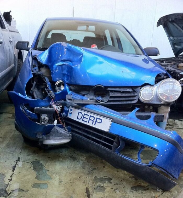 My License Plate Has Never Been So Fitting