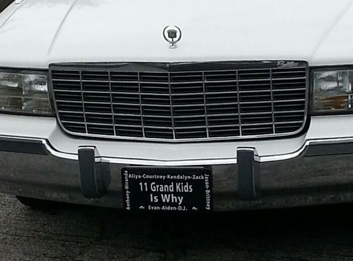 Noticed A Limo At The Zoo Today And Wondered Why Someone Would Drive That To The Zoo. As I Was Leaving I Noticed The License Plate