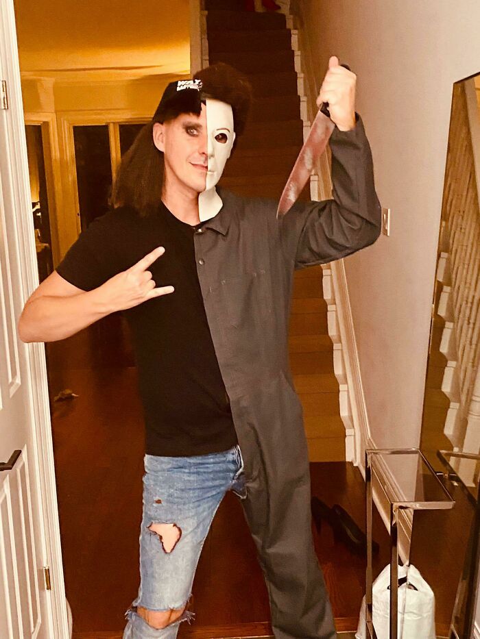 El disfraz de mi amigo este año