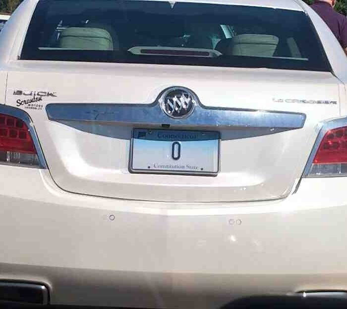 Found A Very Low License Plate Number Today