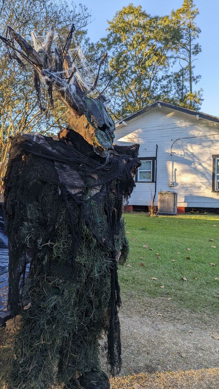 Mi disfraz de Halloween de este año. Lo hice yo mismo