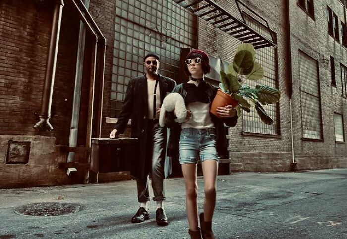 Halloween Homage To A Great Luc Beson Film. Leon, The Professional. Special Thanks To My Niece Popi