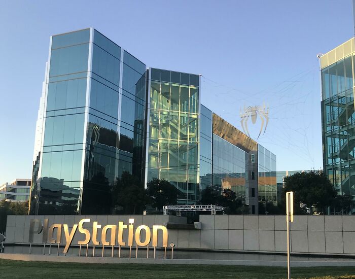 Halloween Decoration At PlayStation