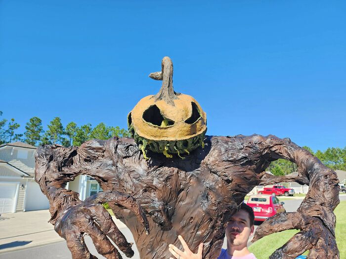 I Made My Very First DIY Halloween Decoration This Year