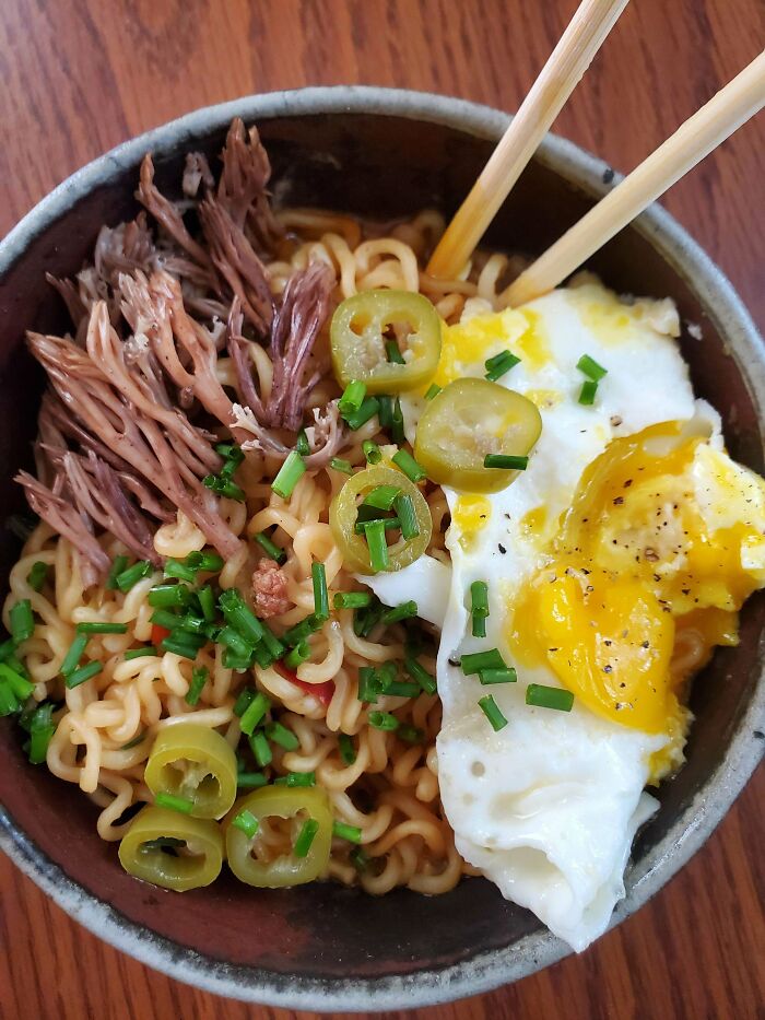 Coral Mushroom Ramen