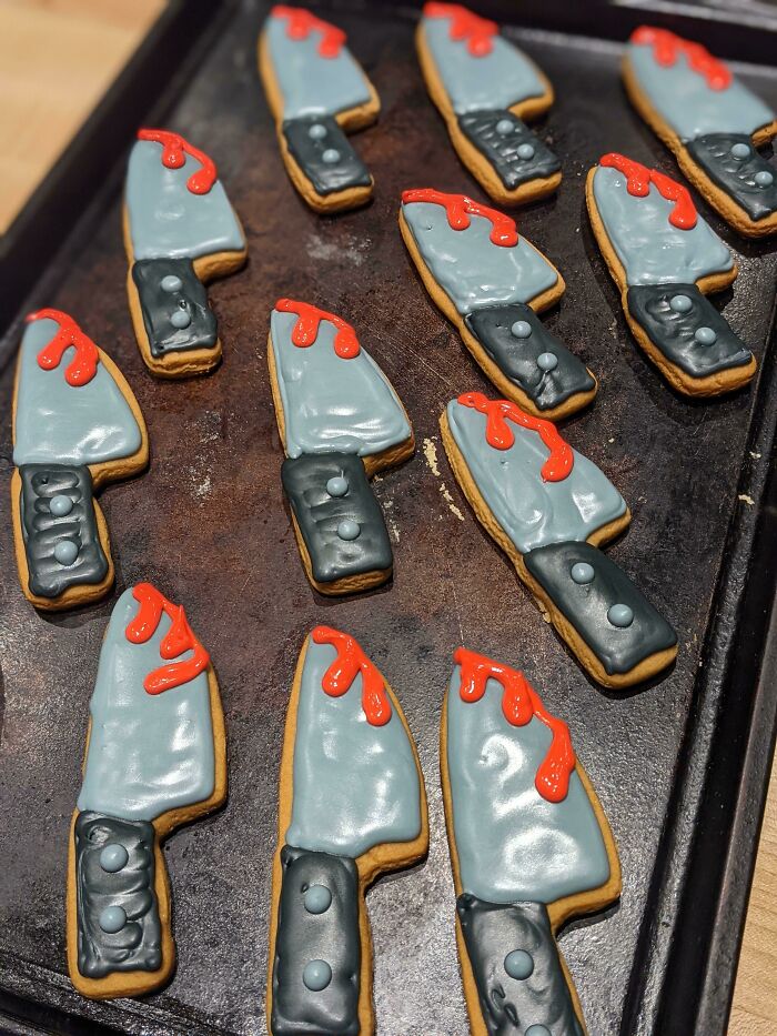 Made Some Gingerbread Knives