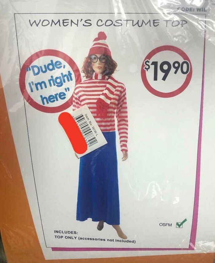 “What Are You Going As For Halloween?” “Dude I’m Right Here”