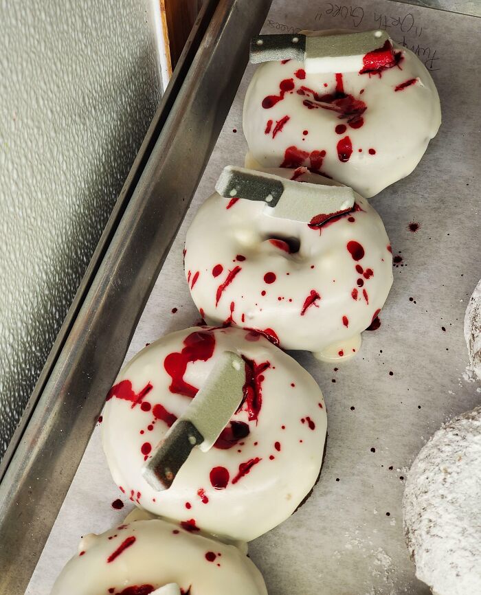 Check Out These Awesome Donuts My Wife Made At Work Last Night