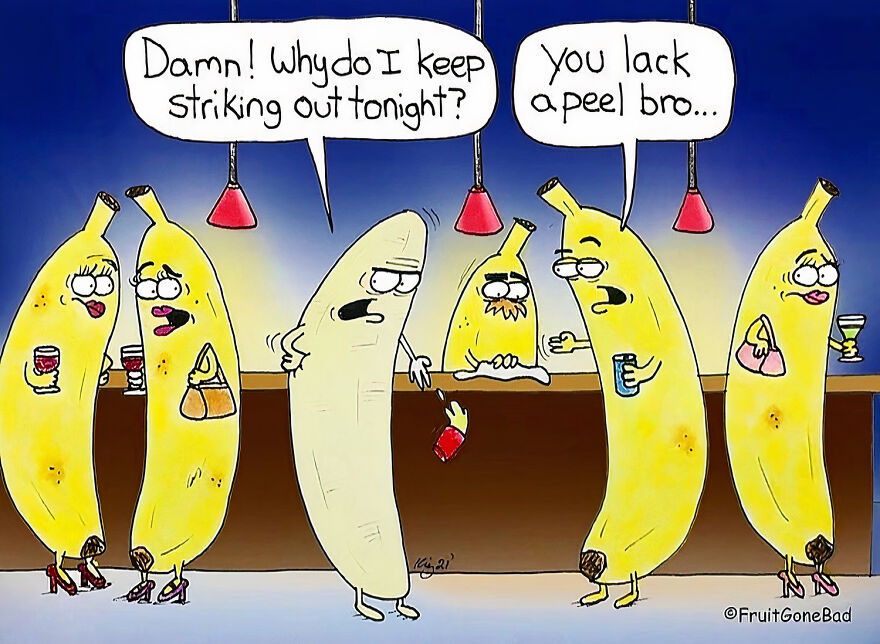 New Hilariously Inappropriate Comics From ‘Fruit Gone Bad’ (Interview With Author)