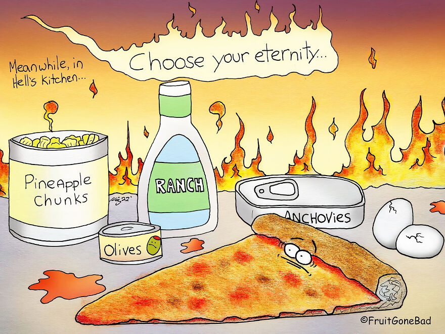 New Hilariously Inappropriate Comics From ‘Fruit Gone Bad’ (Interview With Author)