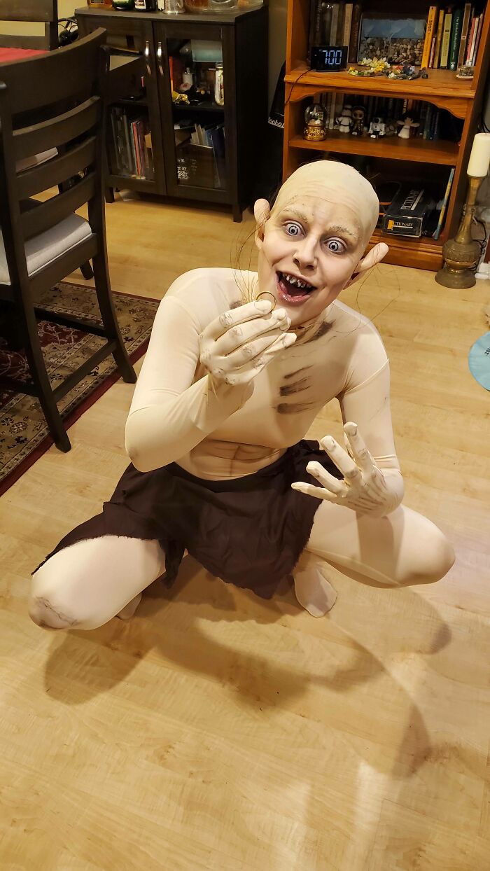 Mi mujer como Gollum