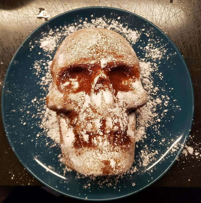 Chili Night Calls For A Cinnamon Cornbread Skull