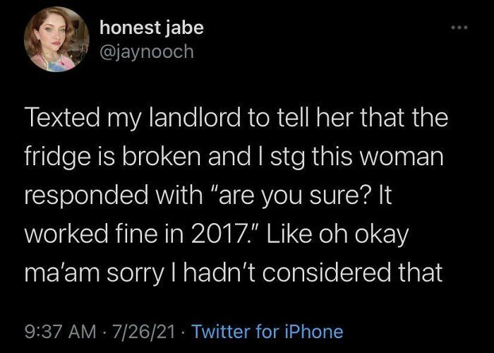 As Everyone Knows, It Is Impossible For An Object To Break After 4 Years Of Use