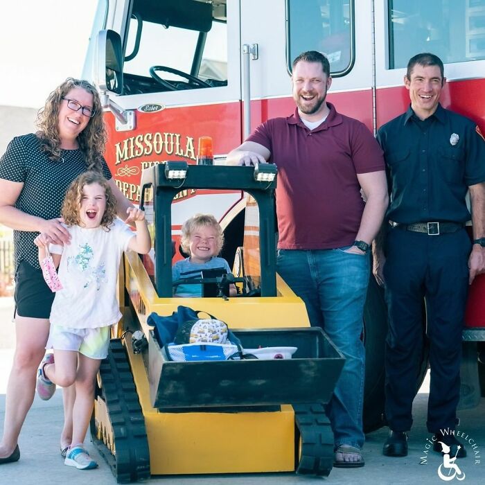 Mason Already Tested His “Dinosaur” The Yellow Loader And Can Confirm It Holds At Least 5 Gallons Of Candy. He Is Officially Ready For Halloween