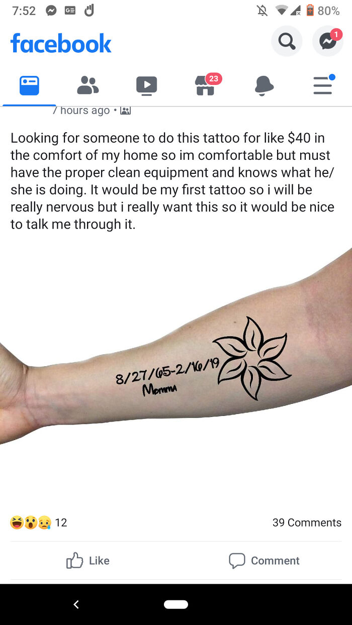 Tattoo Me For 1/2 Price, And Travel To Me!