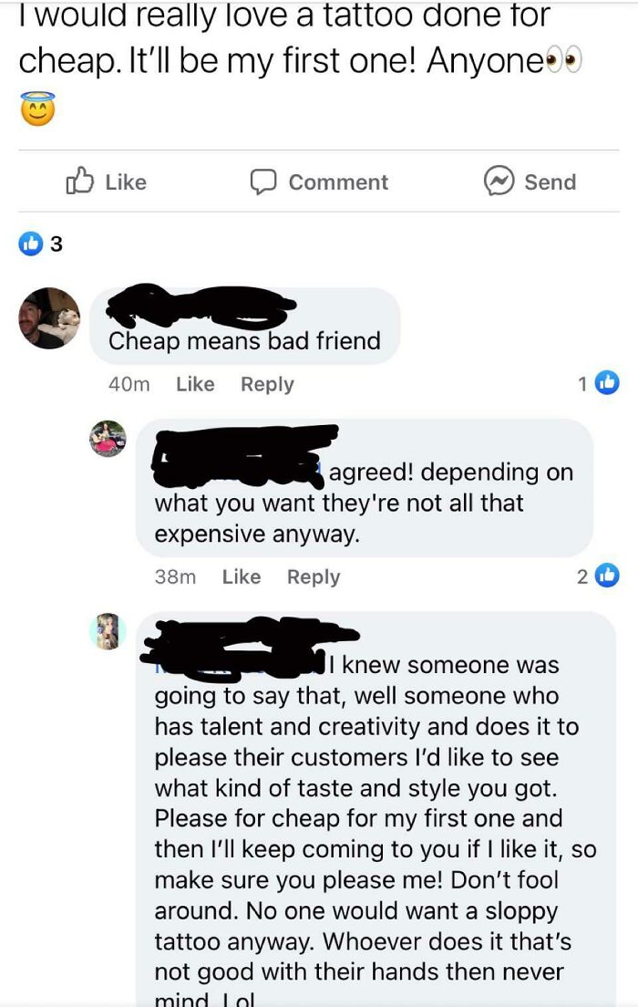 But It’s Her First Tattoo :(