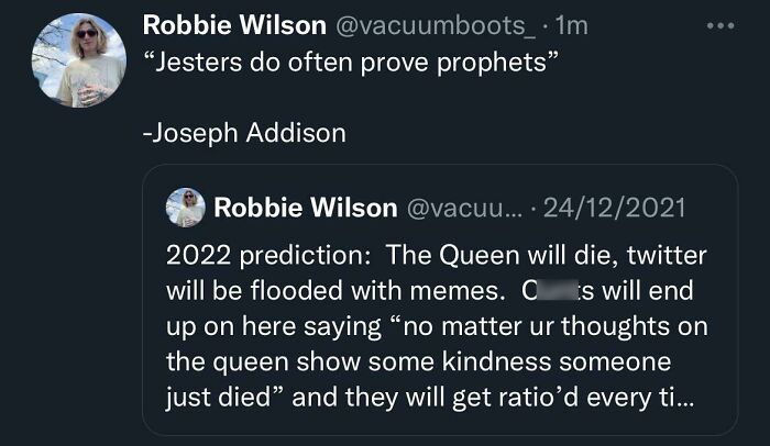 The Best Kind Of I Told You So