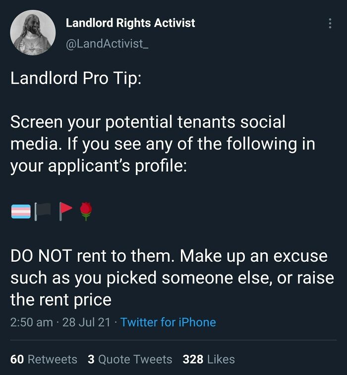 Totally Cool. Discrimination Based On Being A Decent F**king Person