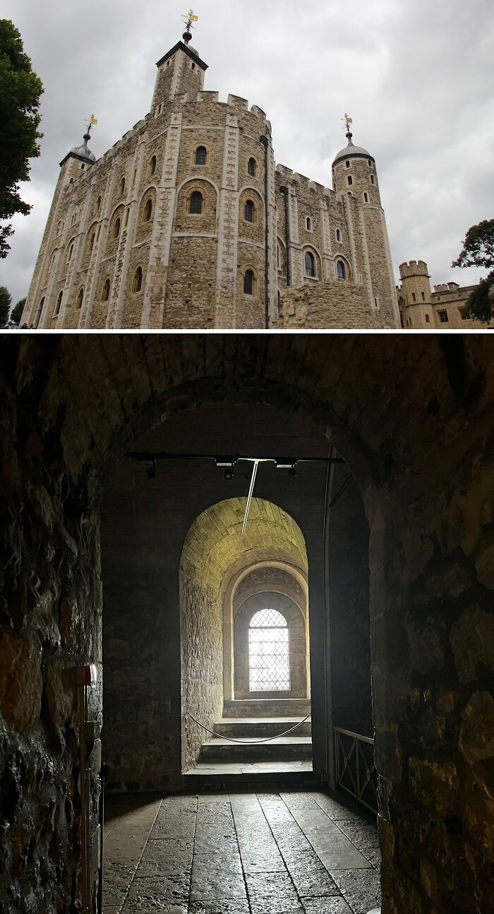 Brown Tower Of London and creepy inside