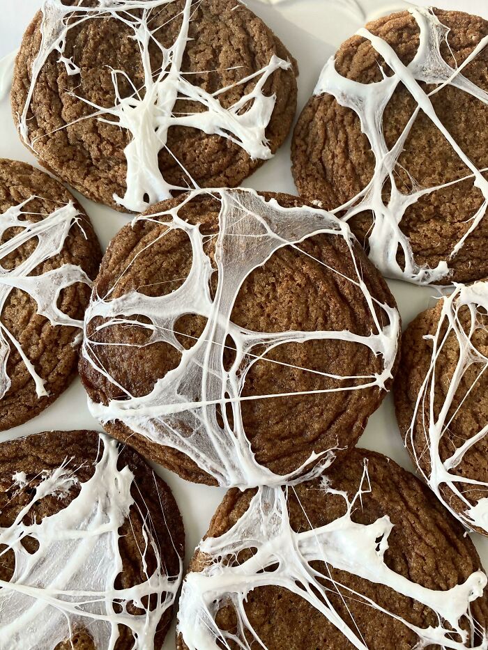 Spooky Ginger Cookies