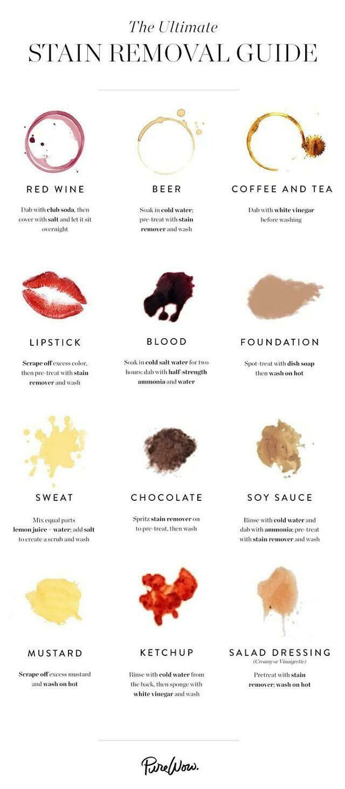 Stain Removal Guide