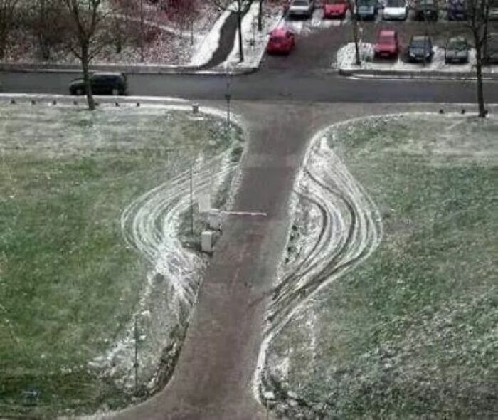 A Slavic Desire Path That Is Toll Free