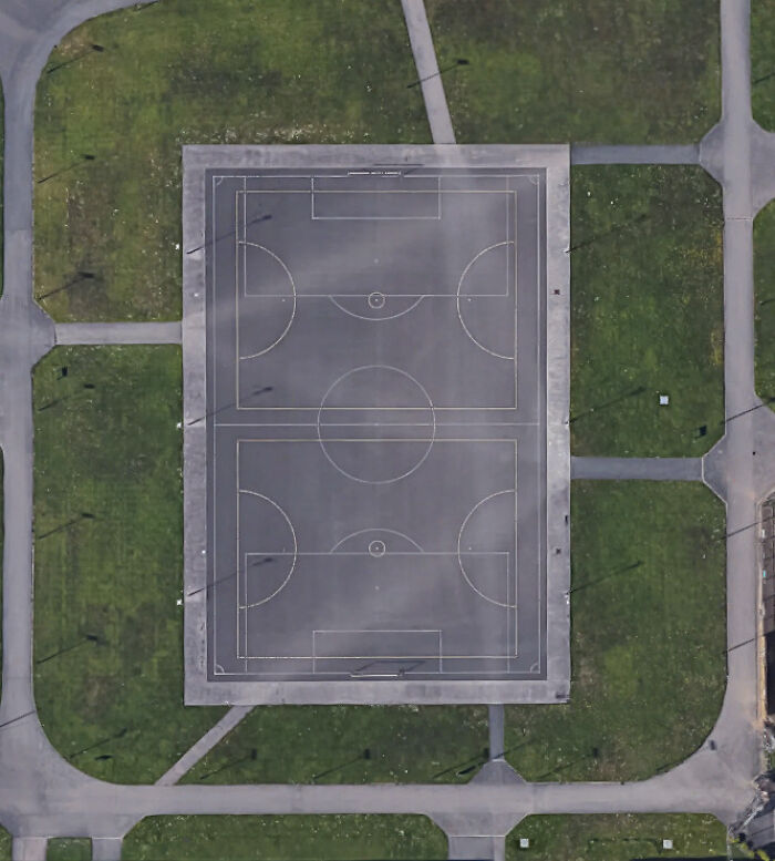 Prison Football Pitch
