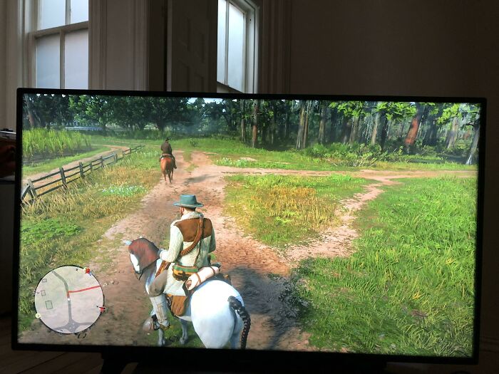 Virtual Desire Path In Red Dead Redemption 2