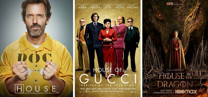 You Do Not Need To Watch House (2004) And House Of Gucci (2021) To Understand House Of The Dragon (2022)