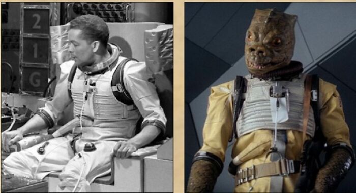 Star Wars A New Hope Reused An Outfit From The Doctor Who Series Because They Thought No One In The Entire Galaxy Would Notice It