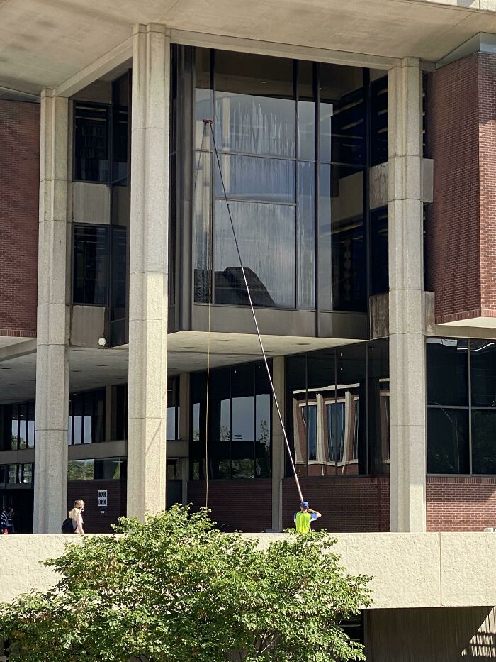This Dude’s Squeegee At Illinois State University