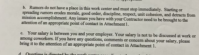 Our Boss Made Us Sign This And Put It In Our File