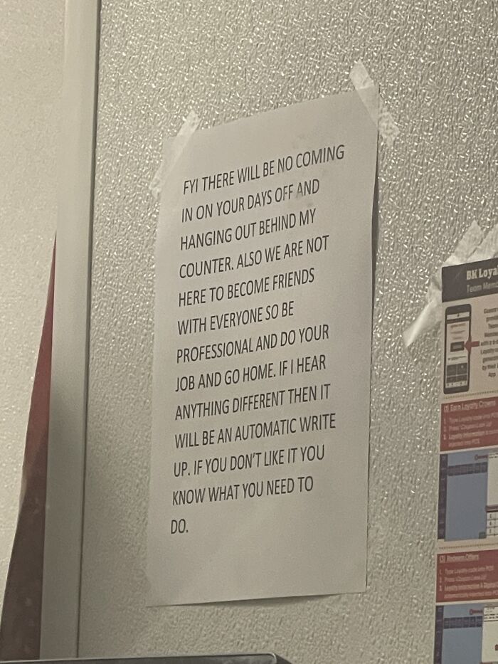 Spotted At My Local Burger King