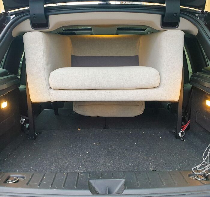 Koarp IKEA Chair In My BMW I3 Is Too Good To Be True