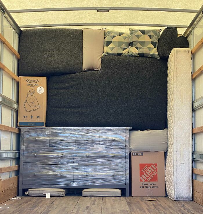 How Well Our Movers Tetris’d Our Stuff